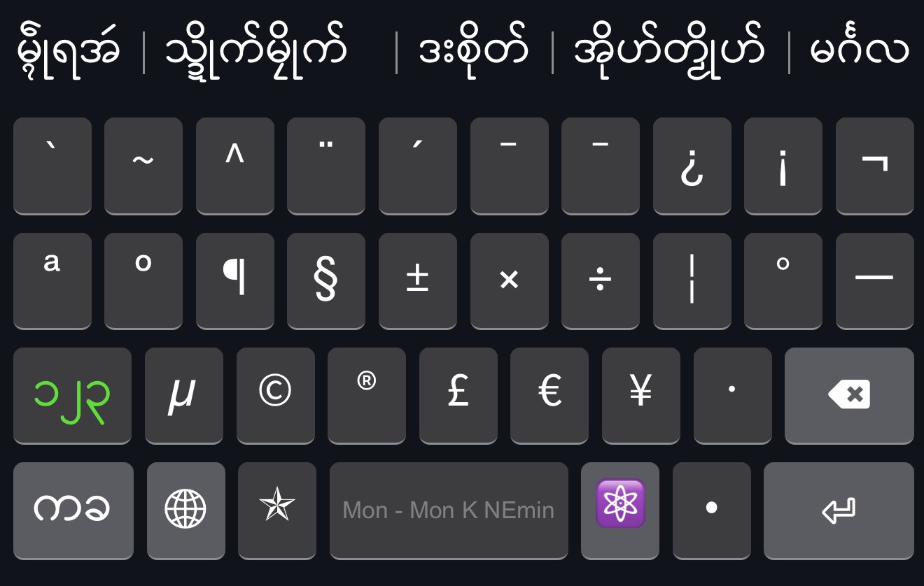 Mobile Symbol Layer