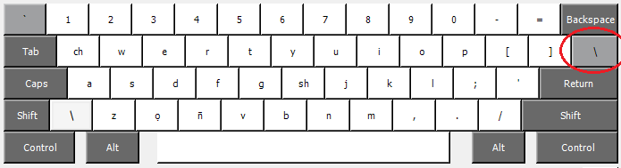 ANSI Keyboard