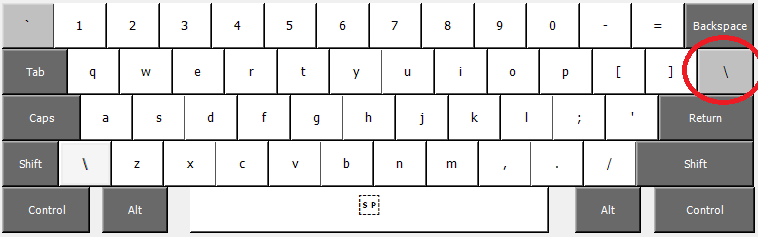 ANSI Keyboard