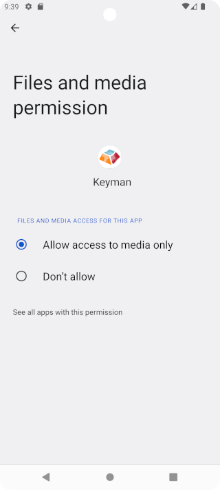 How To Granting Storage Permission On Keyman For Android How To Granting Storage Permission On Keyman For Android
